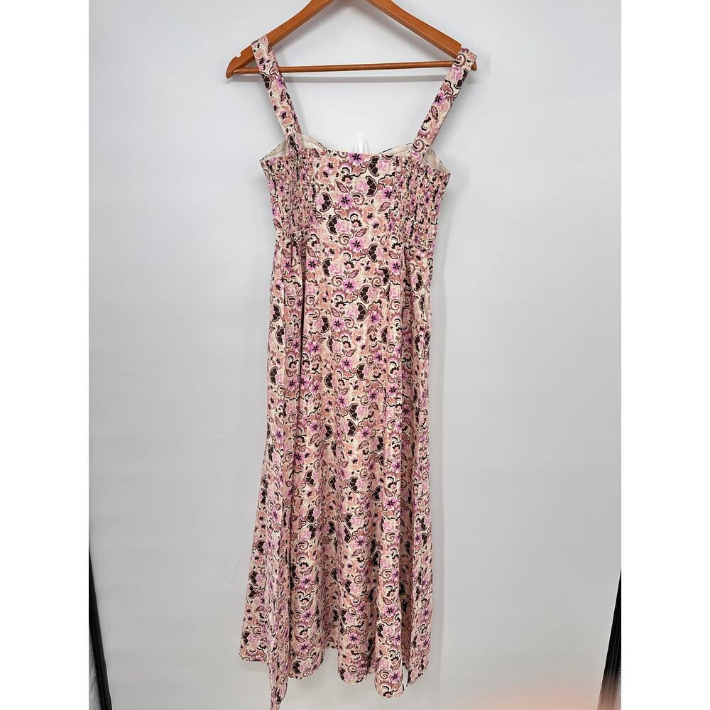 Z SUPPLY x EVEREVE NWT Angel Eyes Toile Floral Print Midi Dress // XS - Picture 12 of 16